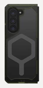 Etui UAG Plyo Pro - obudowa ochronna do Samsung Galaxy Fold 5 z wbudowanym modułem magnetycznym (olive-space grey) Case