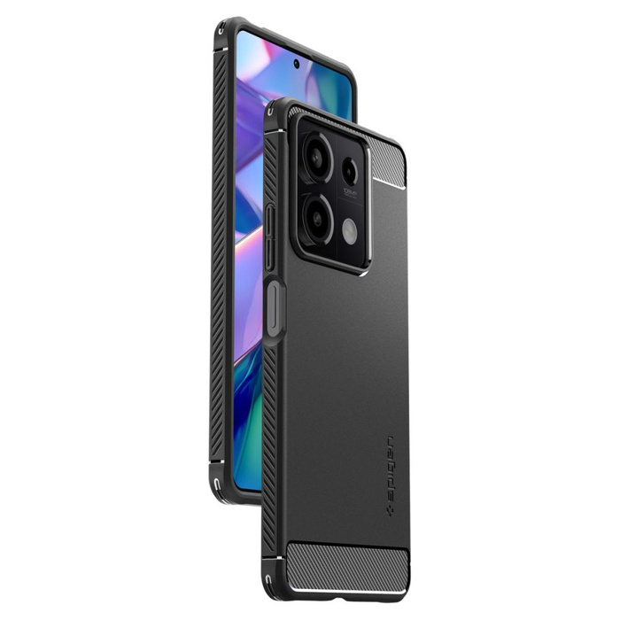 Etui Spigen Rugged Armor Xiaomi Redmi Note 13 5g Matte Black Case