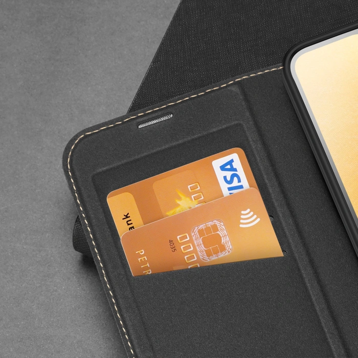 Dux Ducis Skin X2 etui Samsung Galaxy A14 5G pokrowiec z klapką portfel podstawka czarne