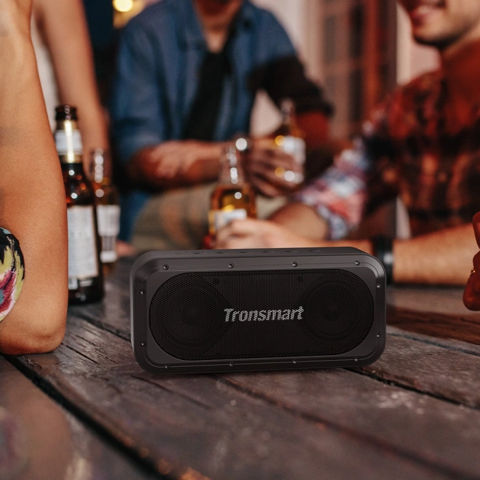 Tronsmart Force SE wodoodporny bezprzewodowy głośnik Bluetooth 50W z funkcją Powerbank czarny (752288)