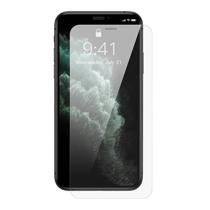 2x Szkło hartowane Baseus Crystal 0.3mm do iPhone X / XS