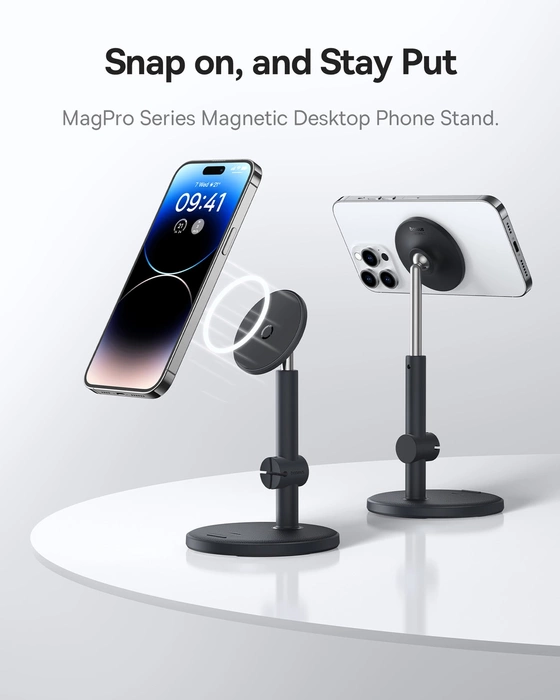 Magnetyczny uchwyt na telefon Baseus MagPro (czarny)