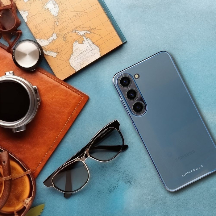 ROAR futerał PURE SIMPLE FIT do SAMSUNG A34 Granatowy