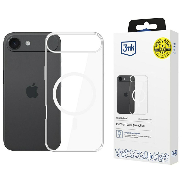 Etui 3MK Clear MagCase do Apple iPhone   17 Air