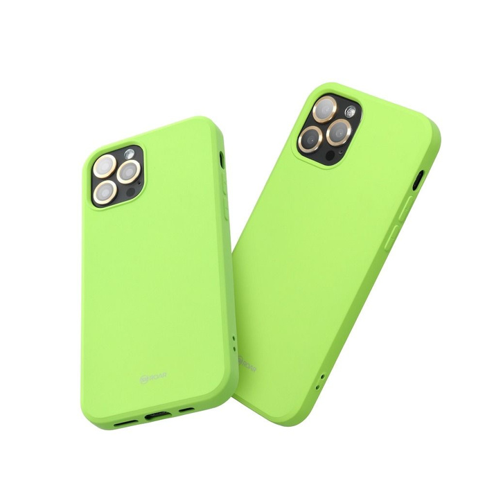 Futerał Roar Colorful Jelly Case - do Samsung Galaxy A52 5G / A52 LTE ( 4G ) / A52s 5G Limonka