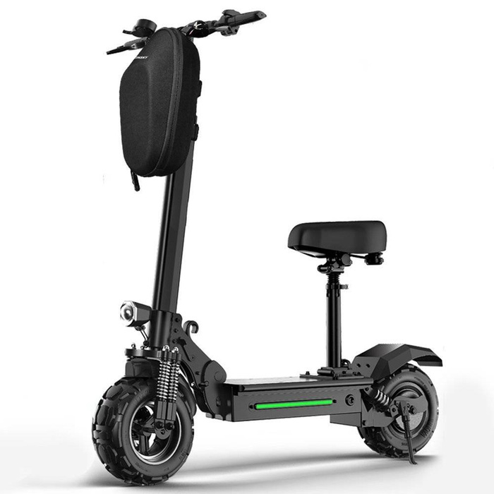 Wozinsky wodoodporna torba na kierownicę hulajnogi torba na hulajnogę 4l czarna (WSB1BK)