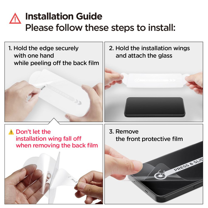 SZKŁO HARTOWANE SPIGEN NOTHING PHONE 3 GLAS.TR SLIM 2-PACK CLEAR