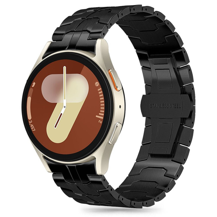 TECH-PROTECT STAINLESS LINE SAMSUNG GALAXY WATCH 4 / 5 / 5 PRO / 6 / 7 / FE BLACK