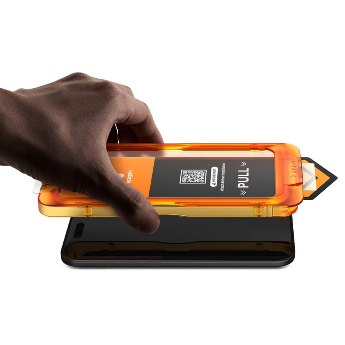 SZKŁO HARTOWANE SPIGEN IPHONE 17 PRO ALM GLAS.TR SLIM 3-PACK CLEAR