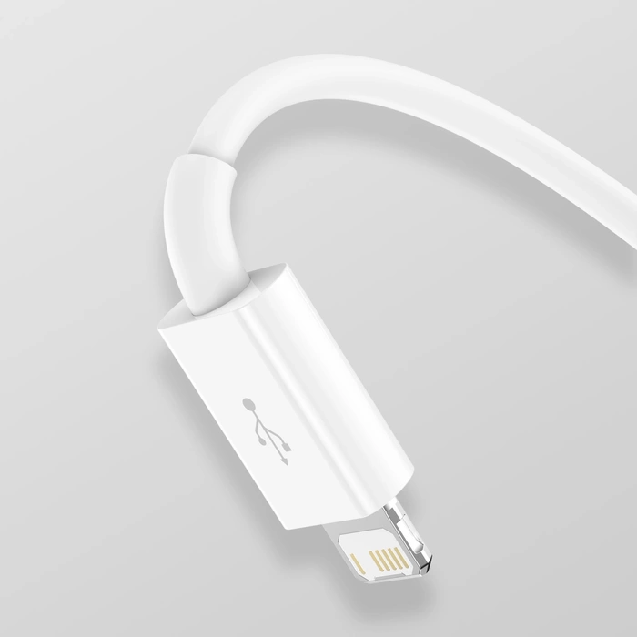 Kabel Baseus Superior Series USB-A - USB-C / Lightning / micro USB 3.5A 1m - biały