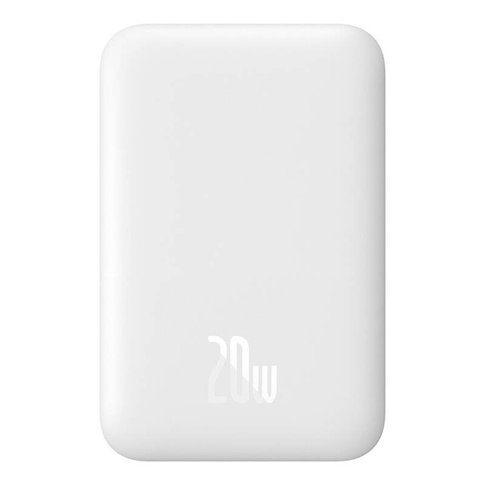 Powerbank magnetyczny Baseus Magnetic Mini 6000mAh 20W MagSafe (biały)