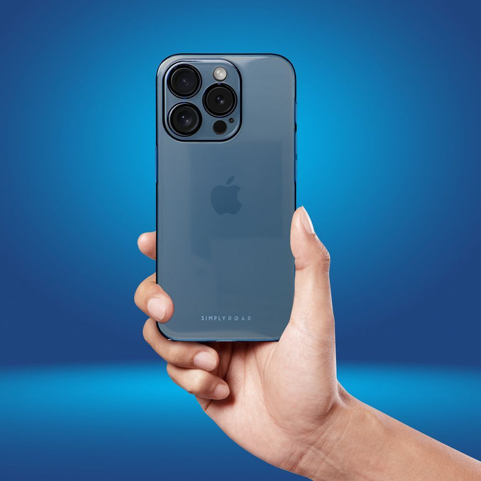 ROAR futerał PURE SIMPLE FIT do IPHONE 12 Pro Granatowy