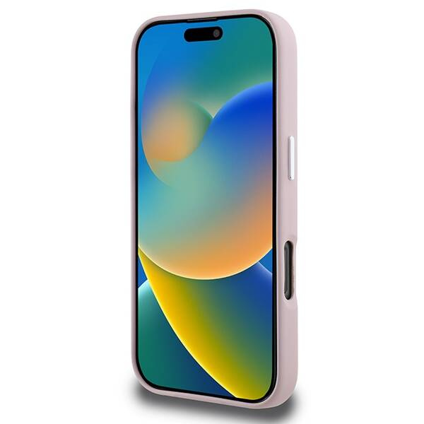 Etui Karl Lagerfeld iPhone 16 Pro Max 6.9" różowy/pink hardcase FW Metal Plate MagSafe