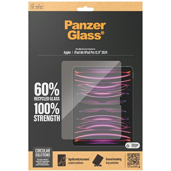 PanzerGlass Ultra-Wide Fit Apple iPad Air 2024 12.9" | iPad Pro 2024 12.9" Screen Protection 2835