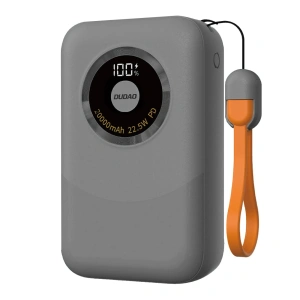 Powerbank Dudao K21 Mini 10000mAh 22.5W USB-A / USB-C - szary