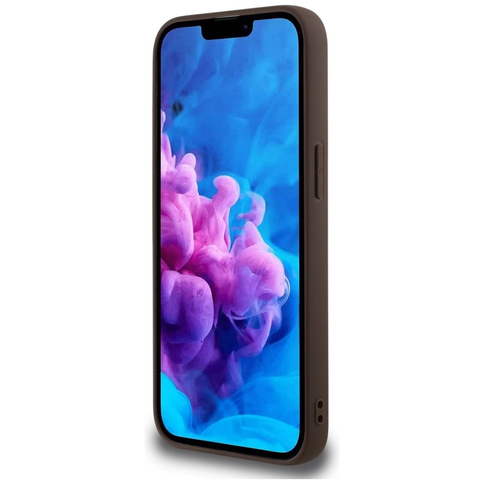 Etui Guess 4G Big Logo do iPhone 16e     brązowy