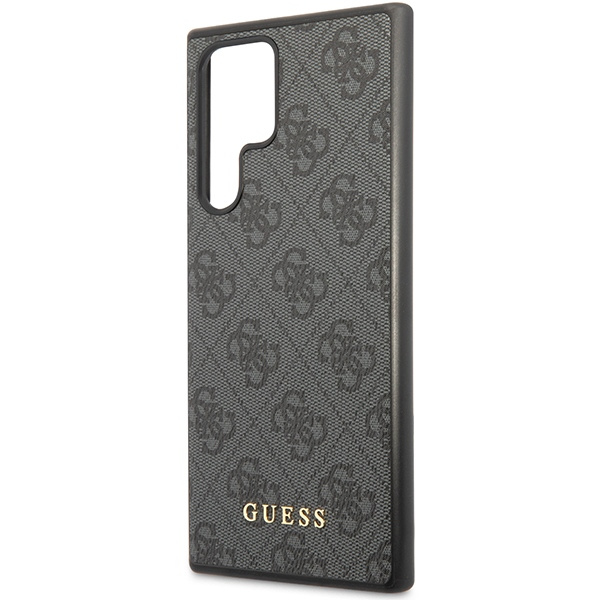Etui Guess GUHCS24LG4GFGR Samsung Galaxy S24 Ultra S928 czarny/black hardcase 4G Metal Gold Logo Case