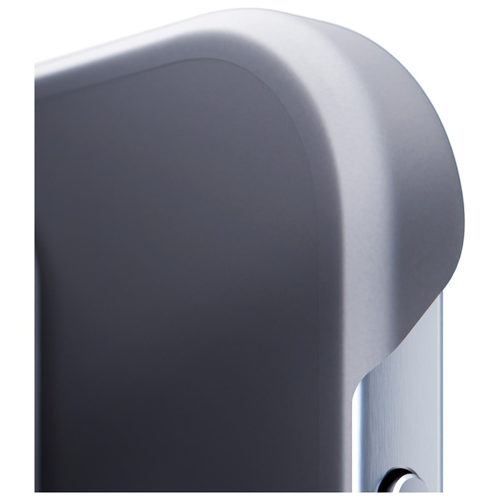 Etui 3MK Just20g Matt Case do Samsung    Galaxy S25 Edge czarny