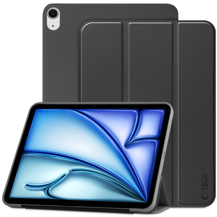 Etui TECH-PROTECT Smartcase iPad Air 4 2020 Black Czarne Case