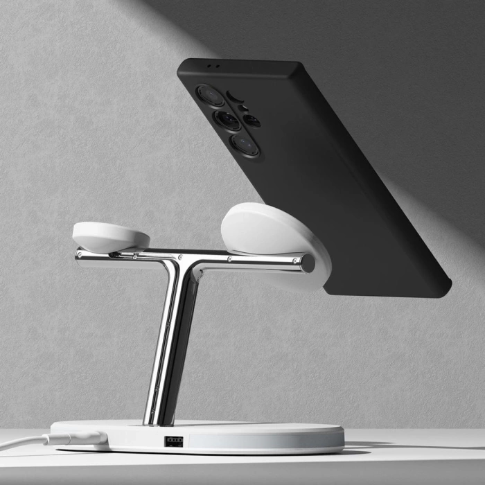 Etui Ringke Silicone Magnetic Magsafe Samsung Galaxy S24 Ultra Black Case