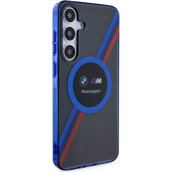 Etui BMW BMHMS24S23HTPUK Galaxy S24 S921 czarny/black hardcase Motorsport IML Circle MagSafe Case