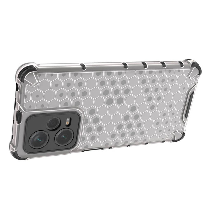 Etui Honeycomb etui do Xiaomi Redmi Note 12 Pro+ pancerny hybrydowy pokrowiec czarne Case