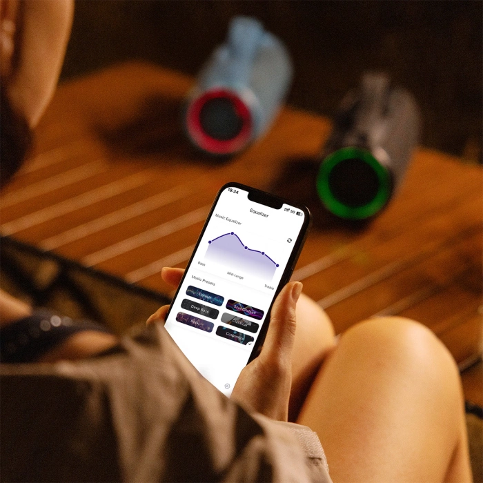 Głośnik bezprzewodowy Tronsmart Mirtune S100 50W Bluetooth 5.3 IPX7 - czarny