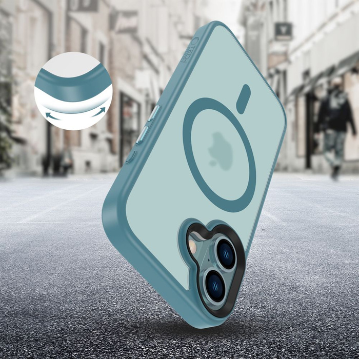 ETUI TECH-PROTECT MAGMAT MAGSAFE IPHONE 16 MATTE TEAL