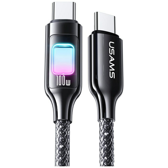 Kabel USAMS TC Series SJ750 100W USB-C   do USB-C 1,2 m tarnish