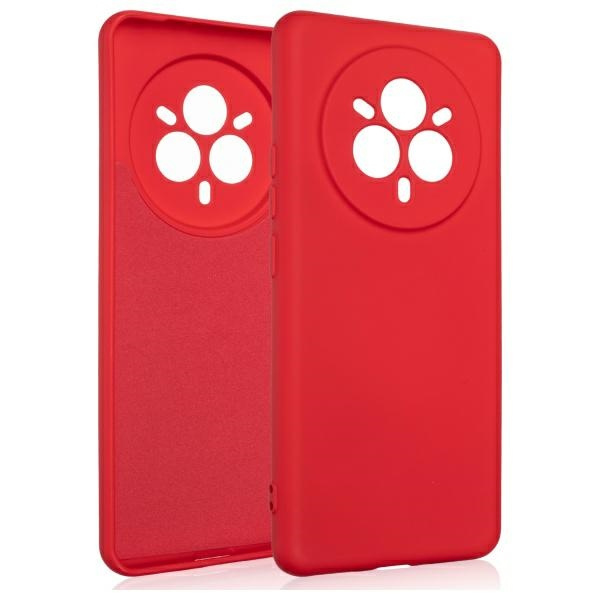 Etui Beline Silicone Realme 14 Pro       czerwone /red