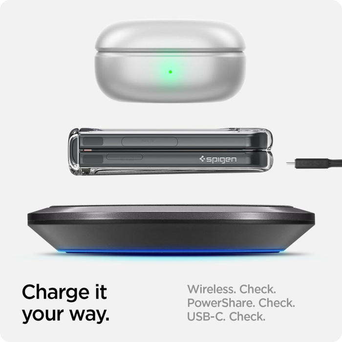 Etui Spigen Thin Fit ”pro” Galaxy Z Flip 5 Crystal Clear