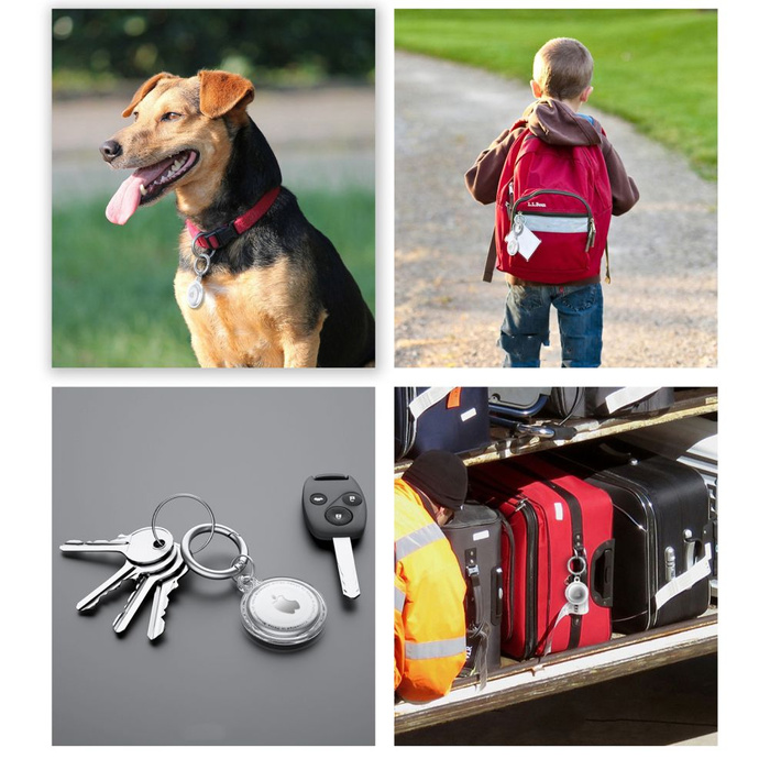 Etui Tech-protect Icon Apple Airtag Clear