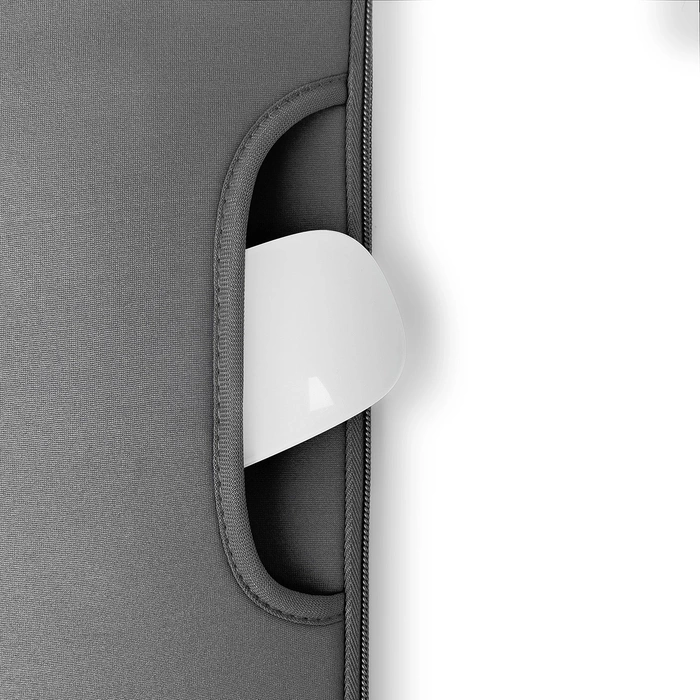 Uniwersalne etui torba na laptopa 15,6'' tablet organizer na komputer szary