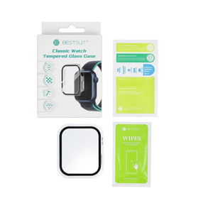 Futerał ochronny ze szkłem Bestsuit Flexible do Apple Watch 10/11 42mm - transparentny