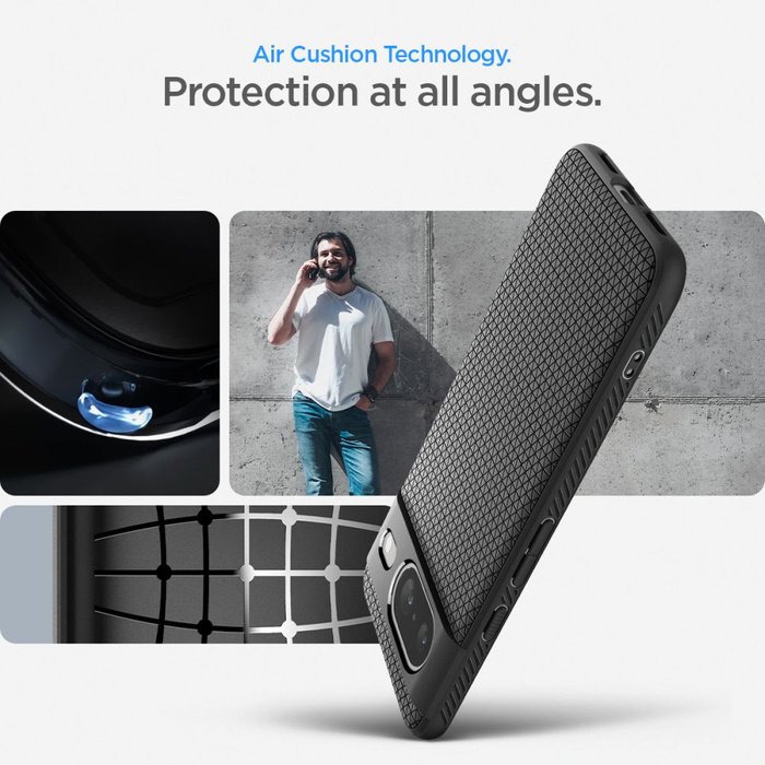 Etui Spigen Liquid Air Google Pixel 8 Matte Black Case