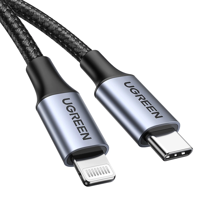 Kabel Lightning do USB-C UGREEN PD 3A US304, 1.5m