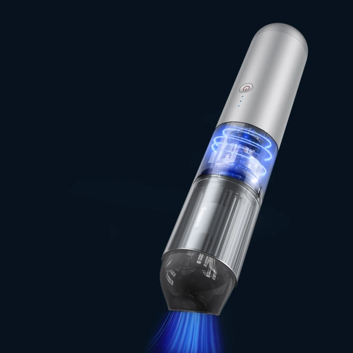 Baseus A3 bezprzewodowy odkurzacz samochodowy 135 W 15000 Pa srebrny (CRXCQA3-0S)