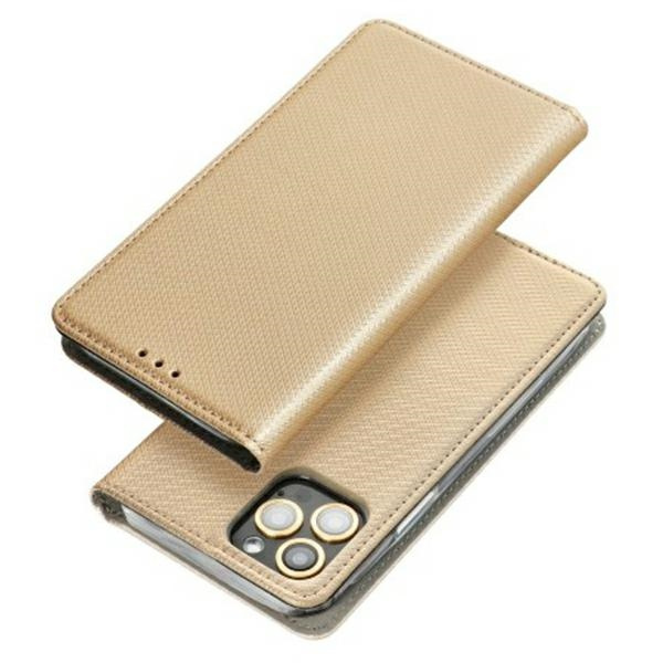 Etui Smart Magnet book Samsung A13 4GA135 złoty/gold