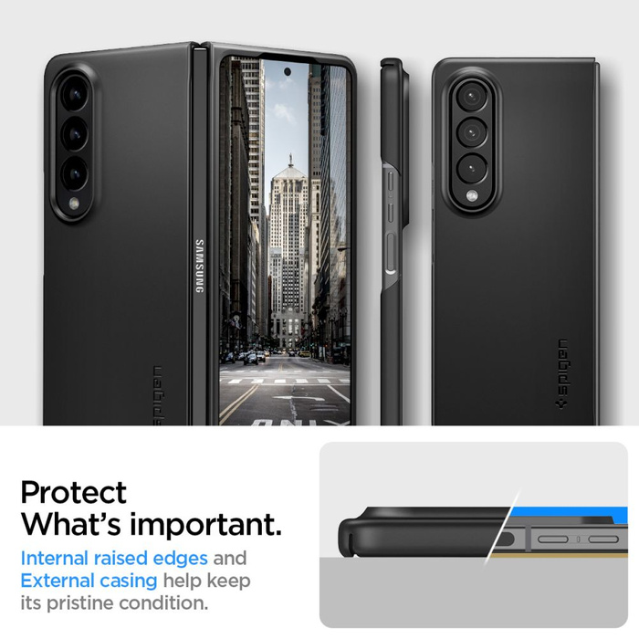 Etui Spigen Airskin Galaxy Z Fold 4 Black