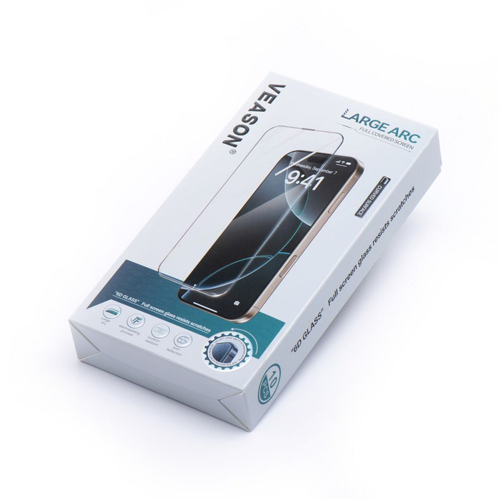 Szkło Hartowane 6D Pro Veason Glass (SET 10in1) - do Xiaomi Redmi 15 4G czarny