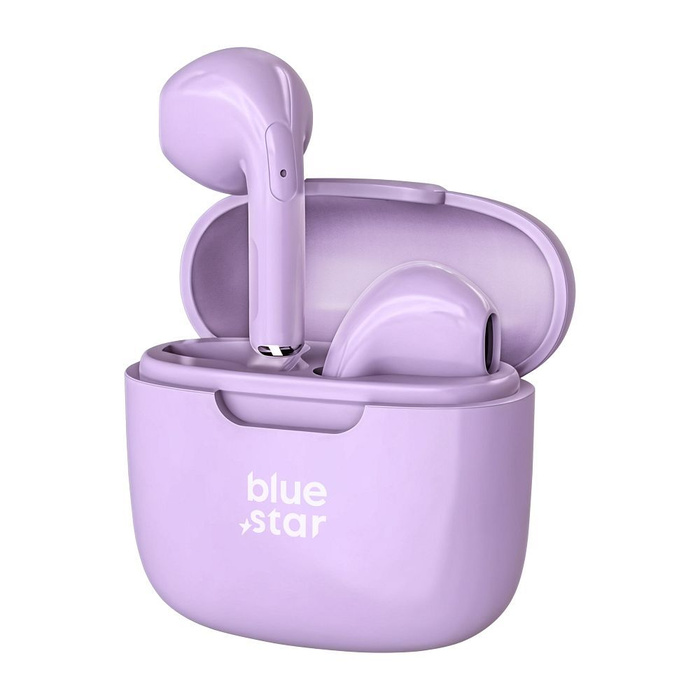 Słuchawki bezprzewodowe douszne Blue Star FI7 TWS fioletowe