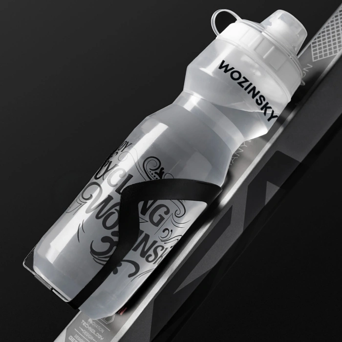Bidon rowerowy HBR-01 750ml - transparentny