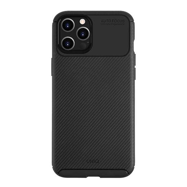 UNIQ etui Hexa iPhone 12 Pro Max 6,7" czarny/midnight black
