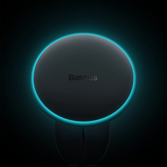 Magnetyczny uchwyt samochodowy z indukcyjnym ładowaniem na telefon, Baseus  CW01 na telefon (czarny)