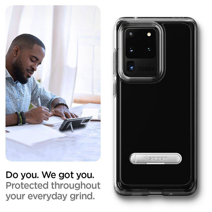 Etui SPIGEN Samsung Galaxy S20 Ultra Ultra Hybrid ”s” Crystal Clear przezroczyste Case