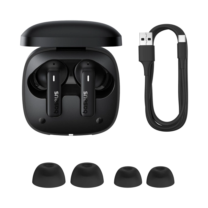 BASEUS słuchawki bezprzewodowe bluetooth TWS E19 czarne