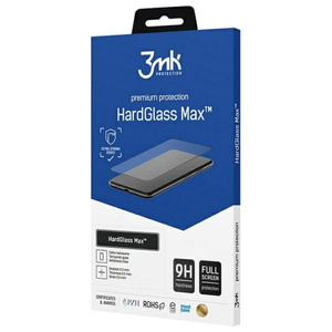 3MK HardGlass Max Sam S24 FE S721  czarny/black, Fullscreen Glass