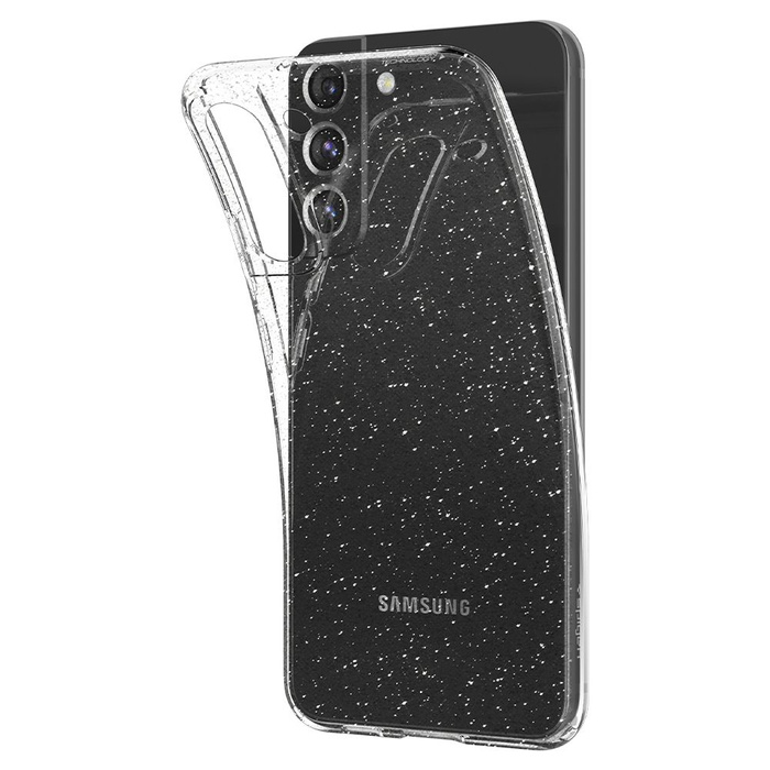 ETUI SPIGEN S22 Liquid Crystal Glitter Bezbarwny Case