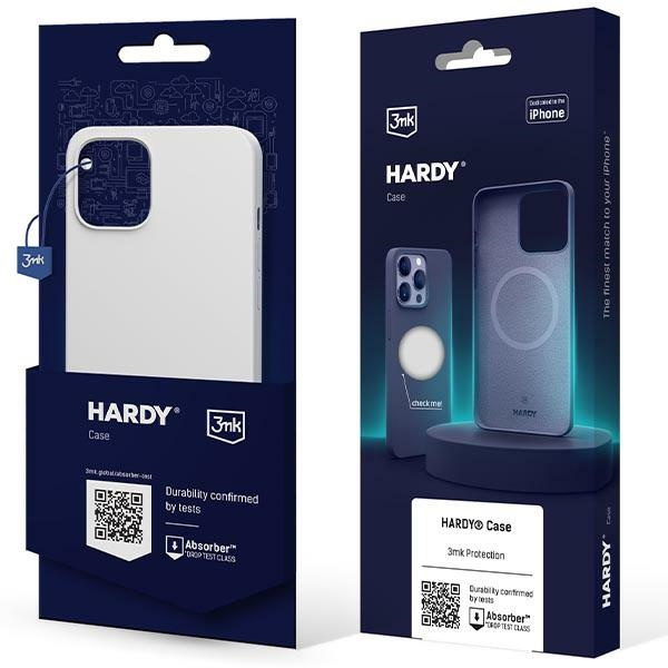 3MK Hardy Case iPhone 14 Plus 6,7" biały/white MagSafe