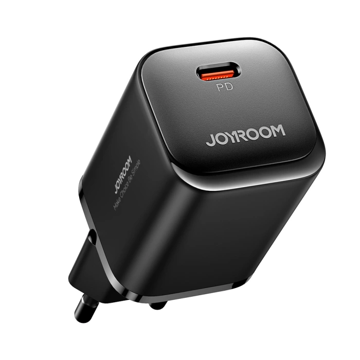 Ładowarka sieciowa Joyroom JR-TCF07EU Speed Series 30W USB-C PD/QC/AFC/FCP - czarna